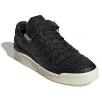 Кроссовки Adidas Forum 84 Low Croc Skin Black